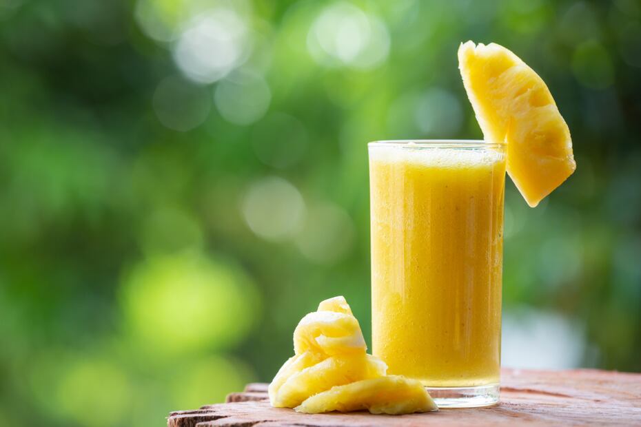 Conoce los efectos del jugo de piña en el organismo. Foto: Freepik