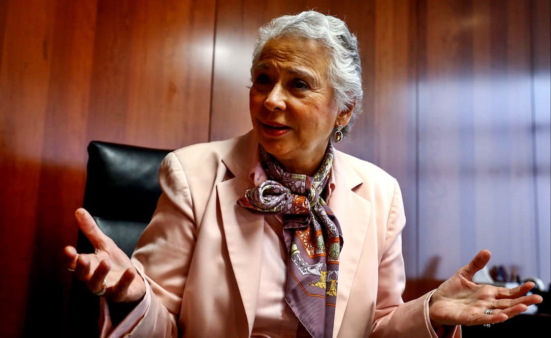 Olga Sánchez Cordero, presidenta del Senado de la República. Foto: archivo/EL UNIVERSAL