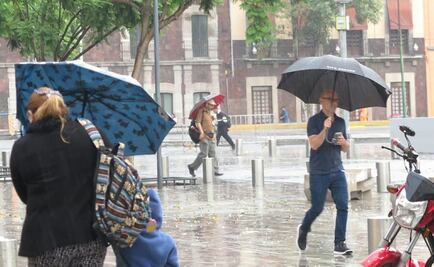 Llueve en norte, oriente y centro de la CDMX