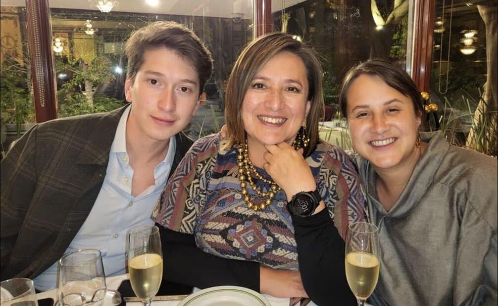 Xóchitl Gálvez apuntó que lo que sus hijos harán en su campaña es un “acompañamiento familiar”, lo que dijo, “se vale”. Foto: Facebook