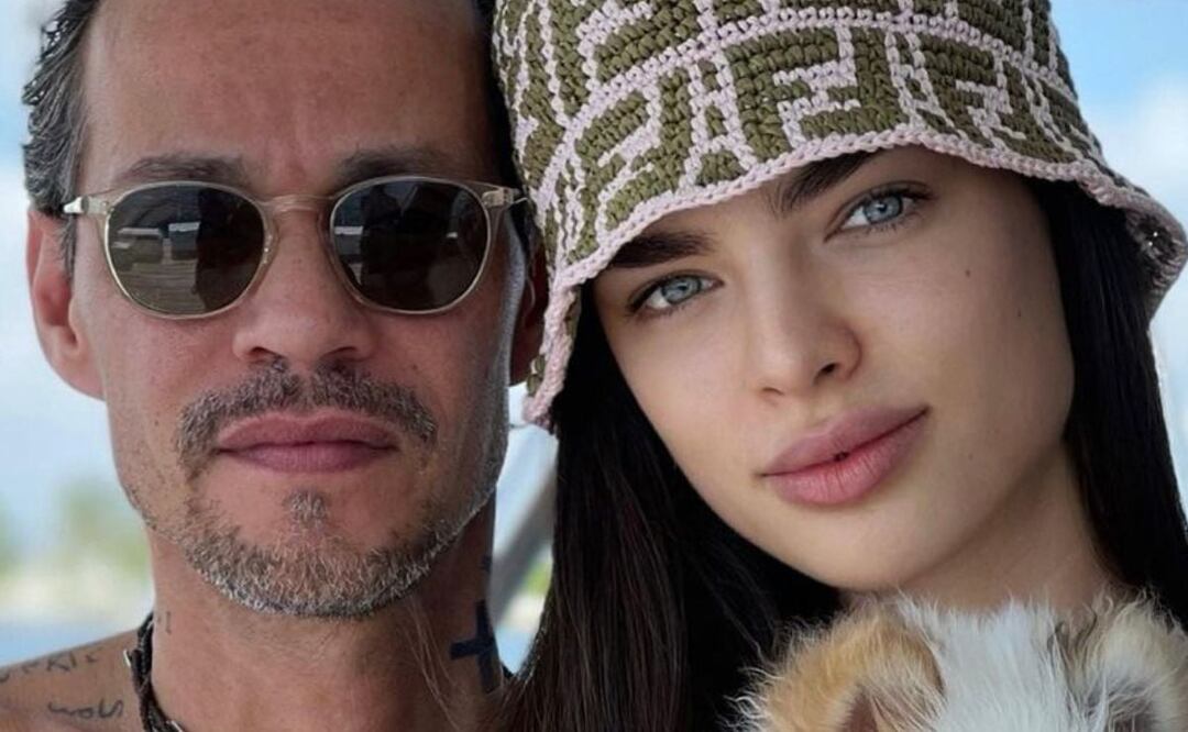 Nadia Ferrerira y Marc Anthony. Foto: Instagram @nadiatferreira