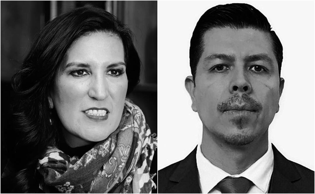 De izquierda a derecha Kenia López Rabadán y Sergio Pérez Flores. Foto: Especial