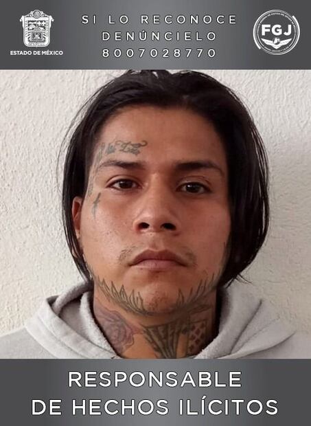 José Antonio Ramírez Olivares, alias “Urraca” sentenciado por homicidio calificado. Foto: Fiscalía Edomex