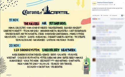 ¿Quién tocará cada día en el Corona Capital 2016?