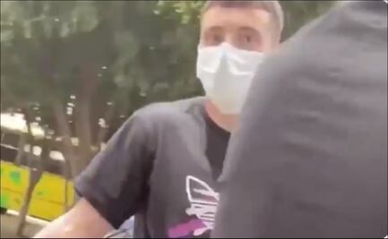 Federico Viñas da su versión tras percance en su vehículo