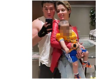 Samuel García y Mariana Rodríguez se convierten en "papás"... sólo por un fin de semana