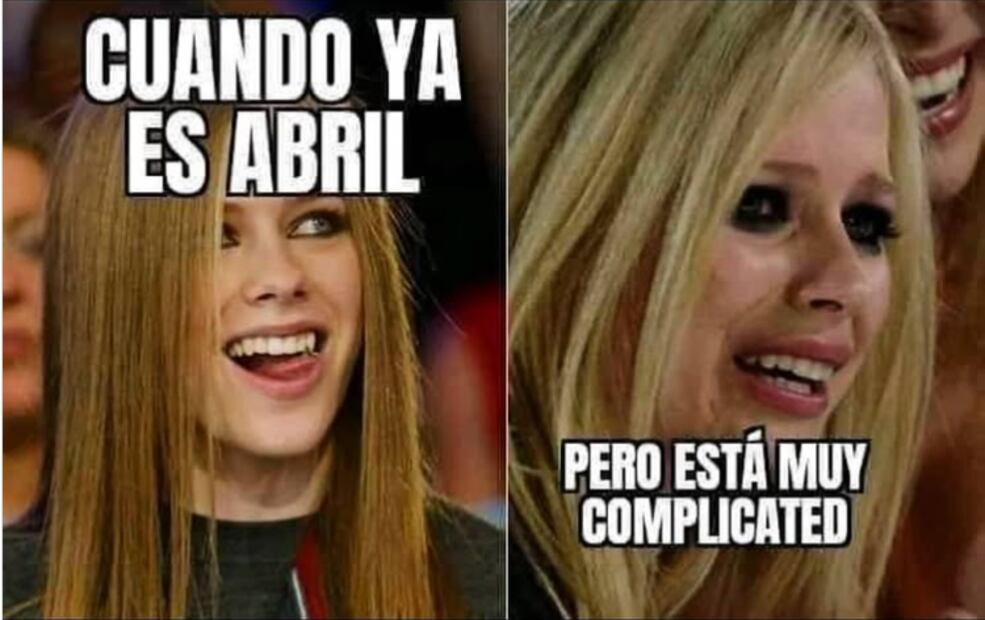 Abril llegó con una sobredosis de buen humor. Foto: Redes Sociales
