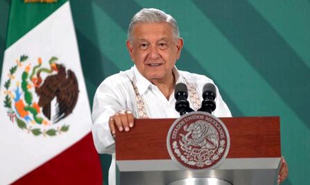 AMLO anuncia en Oaxaca sobrevuelo y visita a comunidades afectadas por “Agatha”