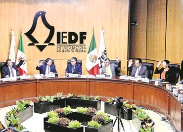 IEDF no apoyará consulta sobre mandato de Monreal