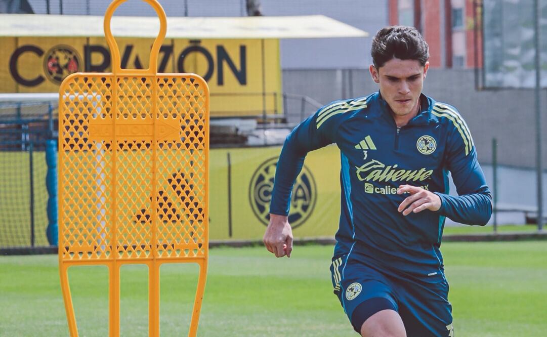 Reyes confía en que su equipo hará un buen torneo. Foto: de CLUB AMÉRICA