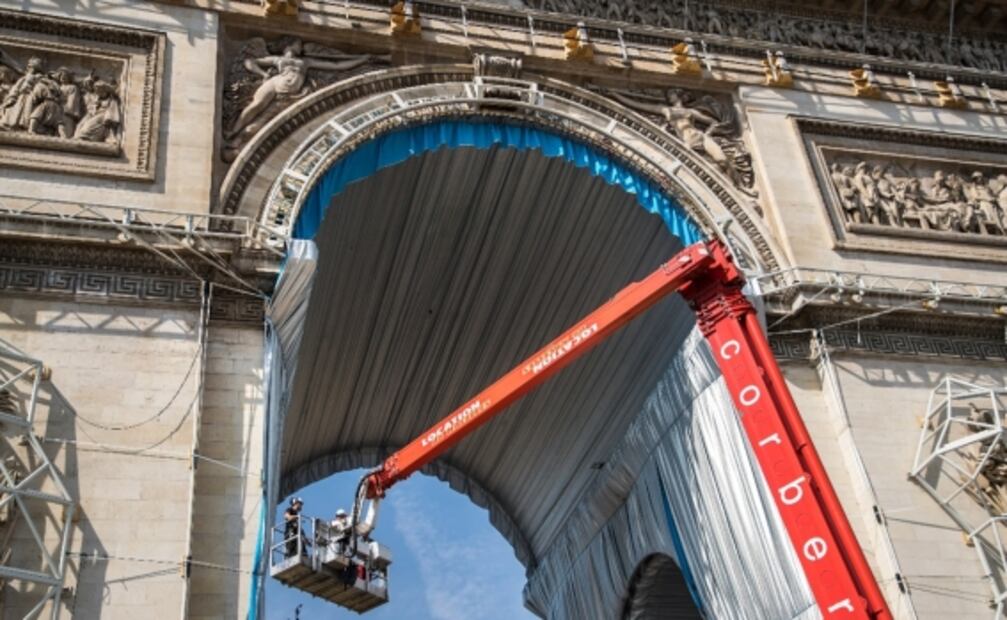 El sueño de Christo de empaquetar el Arco de Triunfo, a punto de ser realidad