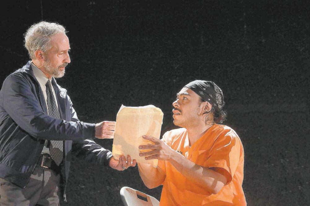 Escena de la obra No volveré, que Estela Leñero presentó entre el 1 y el 11 de agosto pasado, en el Foro Sor Juana Inés de la Cruz de la UNAM. Fotos/Especiales