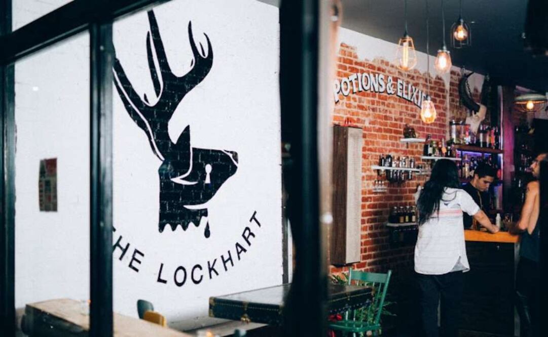 Cada detalle en el bar The Lockhart, en Toronto, esconde una referencia al mundo de Harry Potter. (Foto: Cortesía The Lockhart)