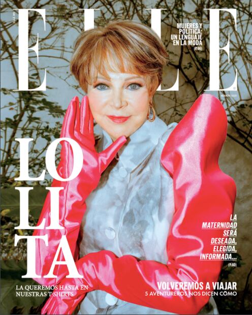 Lolita Ayala protagoniza la portada de importante revista de moda