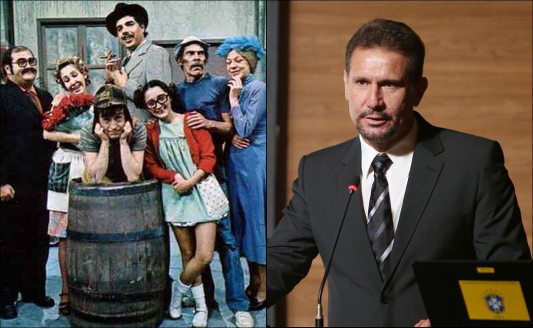 El titular del arbitraje en Brasil utilizó al Chavo del 8 para explicar una polémica acción / FOTO: ESPECIAL