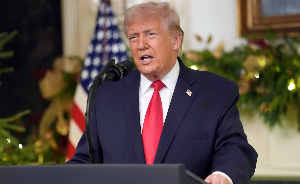 El presidente de Estados Unidos, Donald Trump. Foto: AP