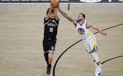 Nets de Brooklyn avasallaron a los Warriors de Golden State