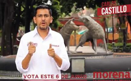 Carlos Castillo, candidato de Morena por Coyoacán, pide reflexionar voto del 6 de junio
