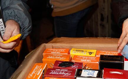 Decomisados, 300 millones de cigarros ilegales este 2016