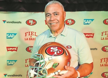 Jesse Sapolu, exfigura de los 49ers, desea que el equipo agrade hoy en el Azteca