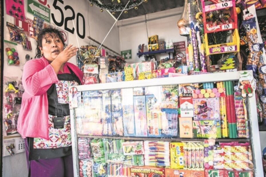 Resurge el tianguis de la pirotecnia en San Pablito