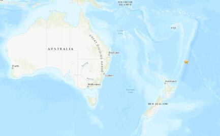 Retiran alerta de tsunami tras terremoto de magnitud 7.3 en Nueva Zelanda