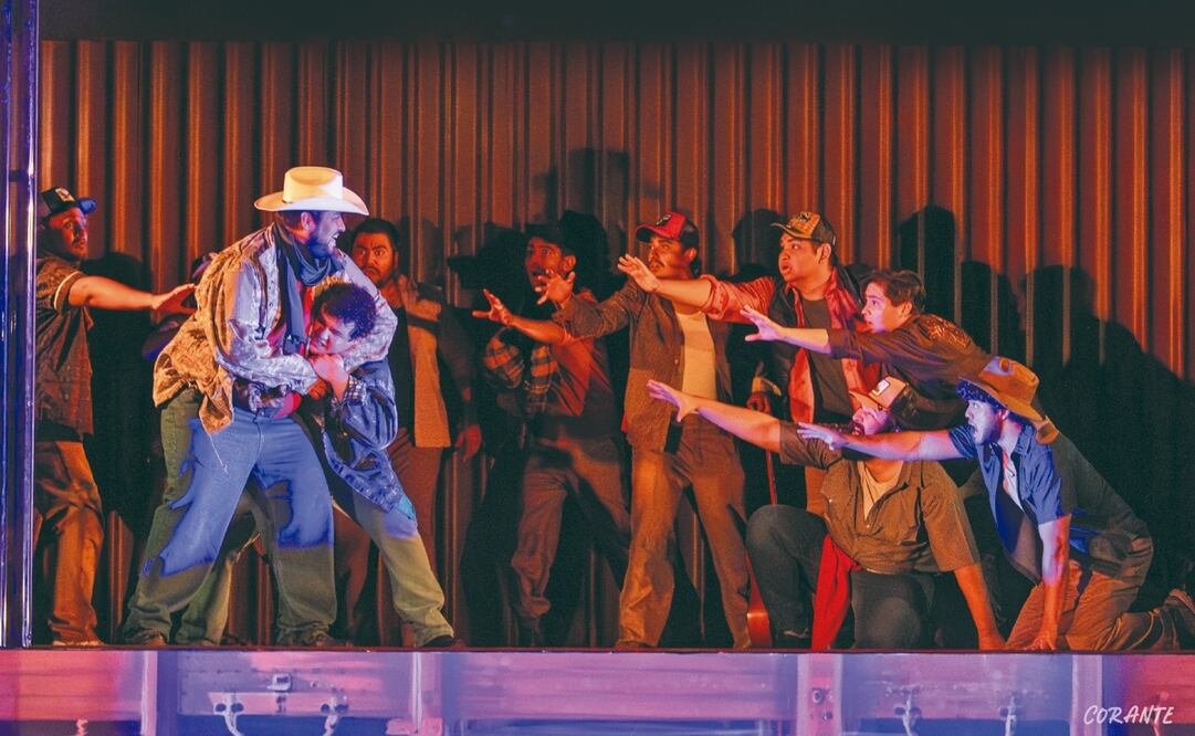 La idea de Víctor Rasgado era dar a la ópera, que se presenta este fin de semana, sonoridad de banda de pueblo. Foto: de Paso del Norte