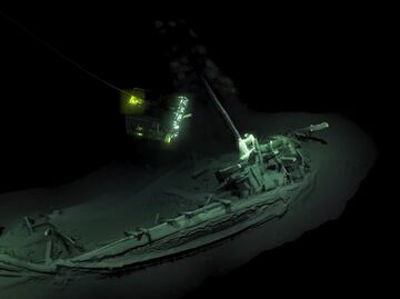Hallan en el Mar Negro barco hundido hace más de 2 mil 400 años