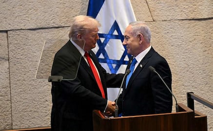 Trump pide indulto para Netanyahu en su juicio por corrupción; "un buen hombre"