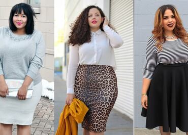 Las faldas favoritas para resaltar tu cuerpo curvy