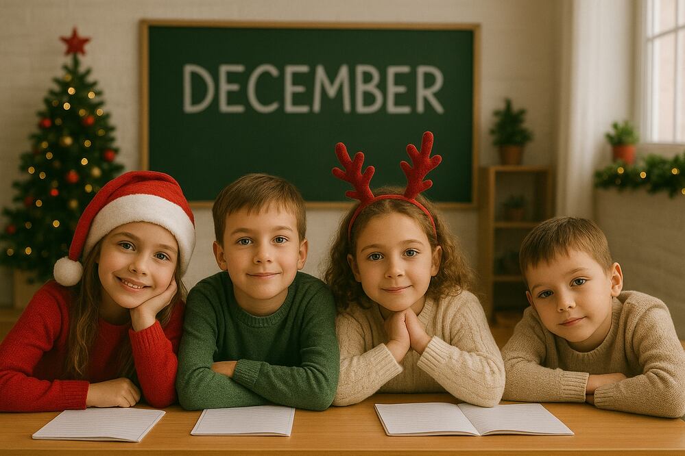 Este día empiezan y terminan las vacaciones de diciembre. Foto: Creada con IA
