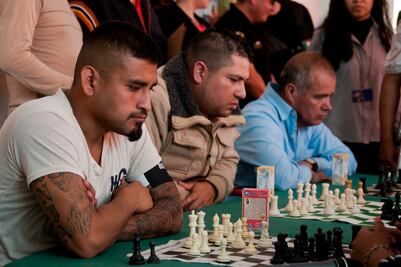 Organizarán torneo de ajedrez en penal del Altiplano