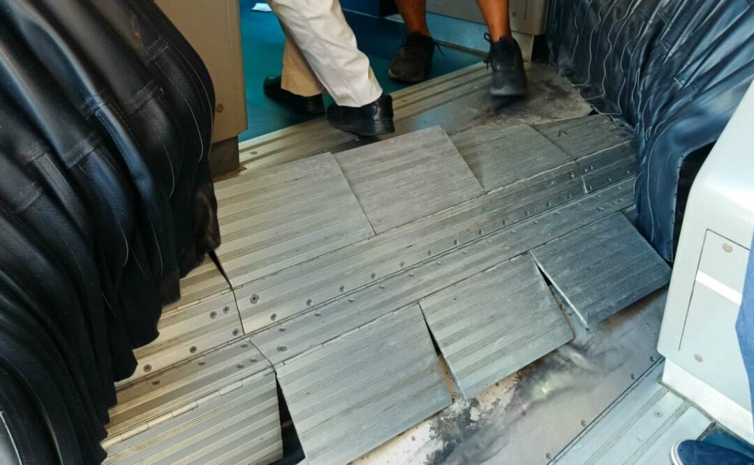 Reportan descarrilamiento del Tren Maya este 19 de agosto del 2025 en Yucatán (19/08/2025). Foto: X (@CarlosLoret)