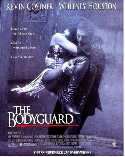 "El guardaespaldas": A 30 años del debut de Whitney Houston en el cine