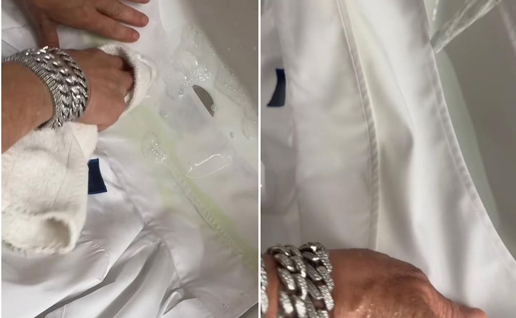 Debayle aconseja no tallar las prendas para cuidarlas y así duren más. Foto: Especial. Instgram @marthadebayle