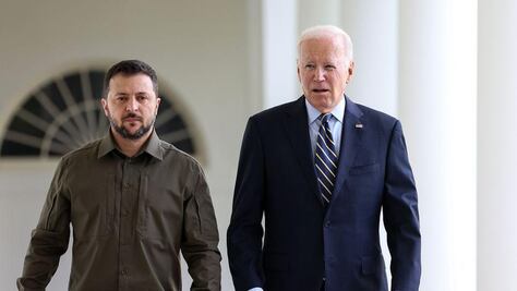 Zelensky agradece a Washington por su ayuda "esencial" y pide que se mantenga