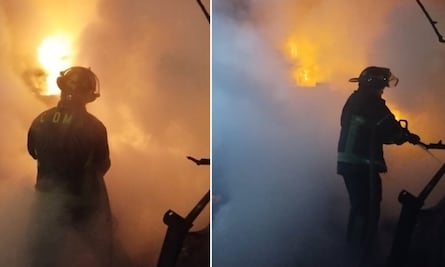 Muere una persona tras incendio en asentamiento irregular de la Álvaro Obregón