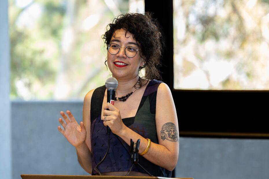 Tras terminar la universidad en el Claustro de Sor Juana, Daniela realizó algunos proyectos con Casa Vecina, que lideraba la curadora Helena Braunštajn, y en Clínica Regina. El apoyo de algunas becas le permitieron a Daniela cursar una maestría en la Universidad del Sur de California. Foto: Cortesía