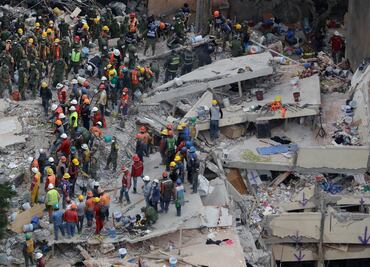 Suman 152 muertos por sismo en la CDMX