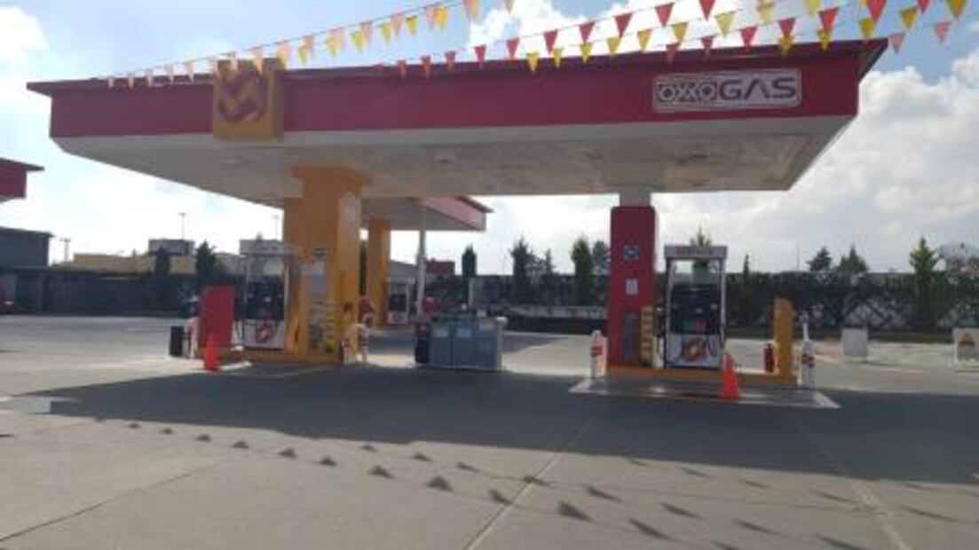 Sin largas filas, así se encuentran las gasolineras de Toluca