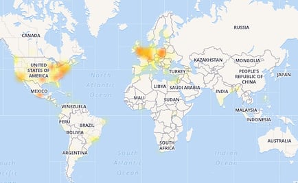 Usuarios a nivel mundial reportan fallas intermitentes con Facebook e Instagram