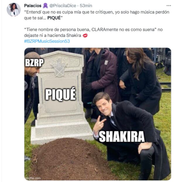 Piqué se vuelve protagonista de memes tras la canción de Shakira