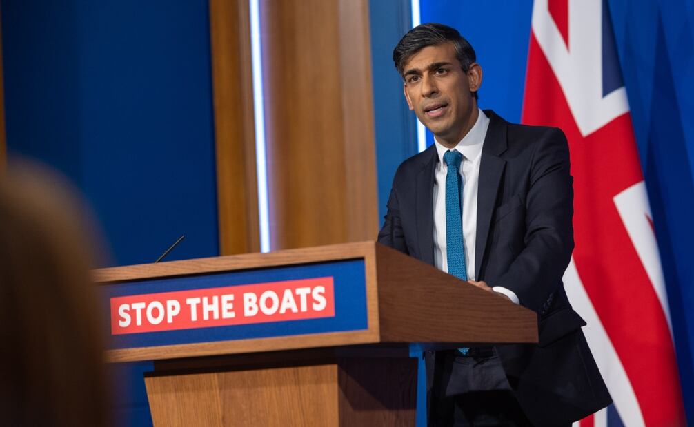 Rishi Sunak, primer ministro británico. Foto: X Rishi Sunak (@RishiSunak)