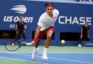 Espectacular triunfo de Federer lo pone en octavos del US Open