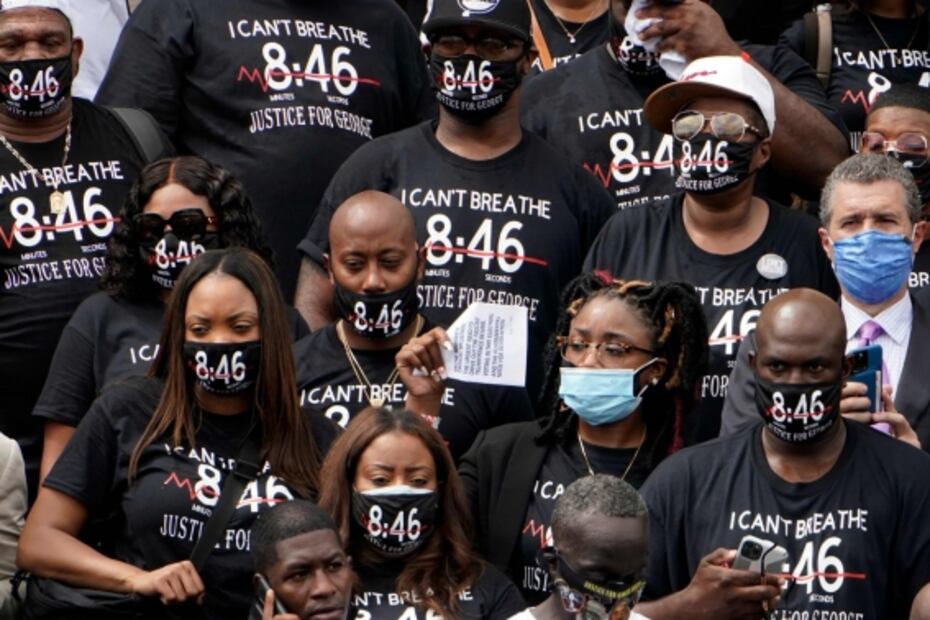 Miles se reúnen en Washington para marchar contra el racismo; "no vamos a ir a ninguna parte", dicen