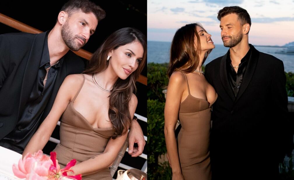 Eiza González y Grigor Dimitrov debutan como pareja en el Festival de Cannes. Foto: Instagram oficial.