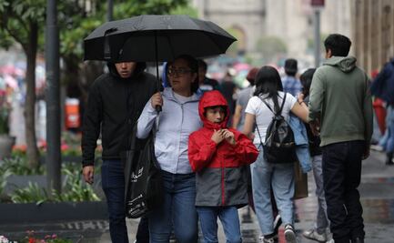 Cae lluvia en CDMX durante primavera; estas son las alcaldías afectadas