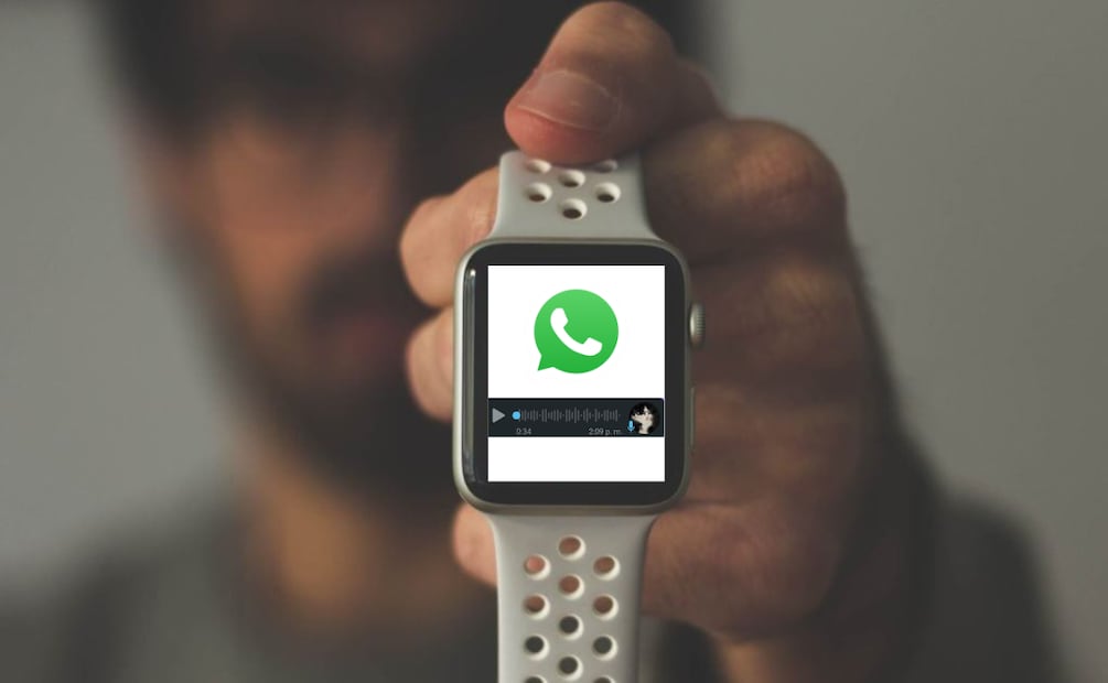 Los audios de WhatsApp llegaron a Apple Watch para que los usuarios no dependan de sus dispositivos. Foto: Especial