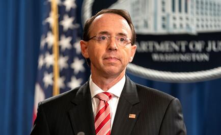 Trump se reunirá con vicefiscal Rod Rosenstein el jueves en Washington