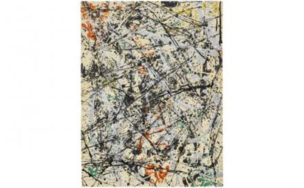 Subastan una "incontrovertida" pieza de Pollock